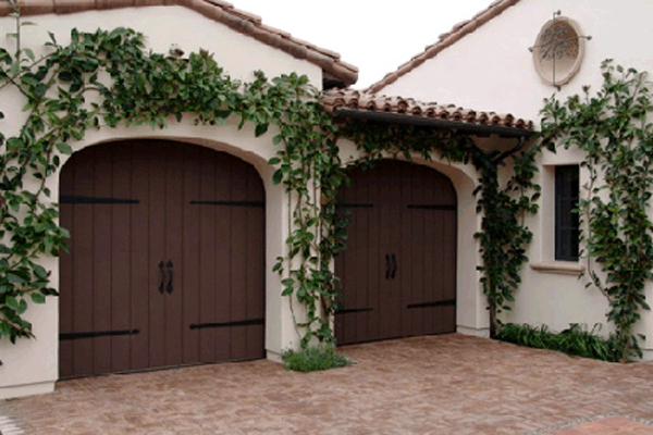 wood garage doors